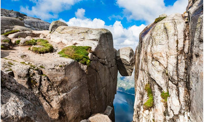 A trip on a yacht in the Norwegian fjords