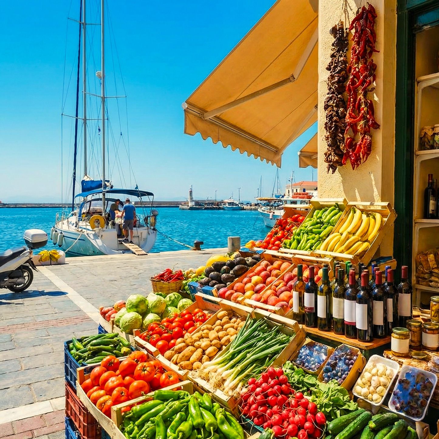 THE CYCLADES - A HORSESHOE OF HAPPINESS IN THE AEGEAN SEA